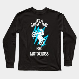 Motocross Biker Freestyle Stunt Long Sleeve T-Shirt